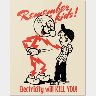 ELECTRICITY KILLS Posters and Art